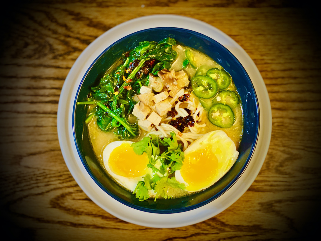 Whole30 Ramen Bowl (and how to make dashi) - Savory Lotus